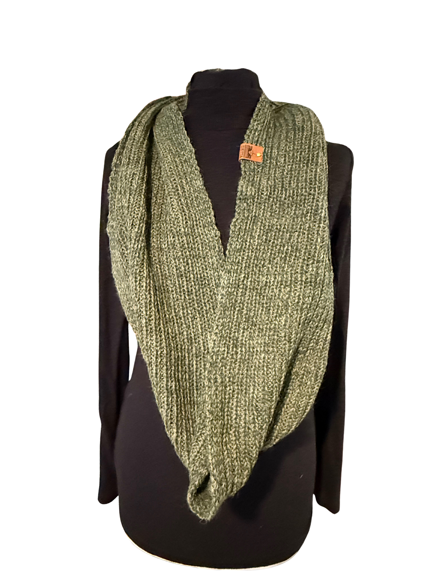 Fern Ribbed Bute Snood