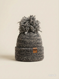 Wool Bobble Hat - Anam na Mara Edition - Heather Mist