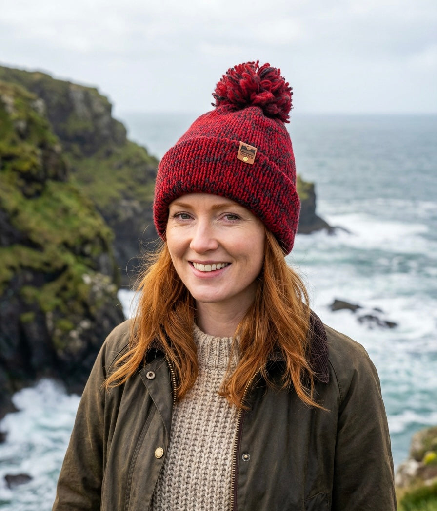 Wool Bobble Hat - Anam na Mara Edition - Rowan