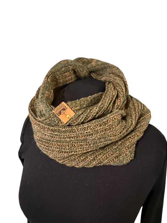 Bracken Ribbed Bute Snood