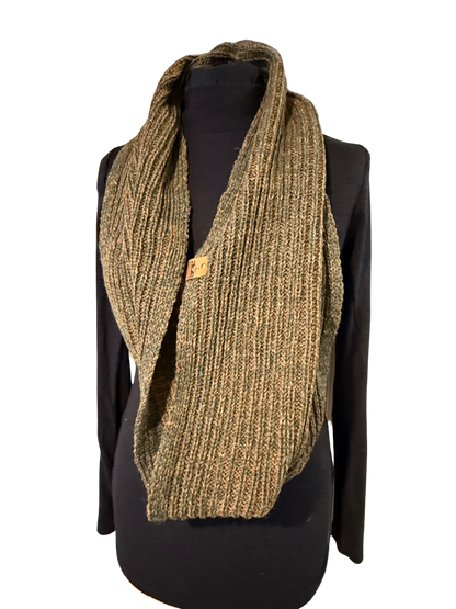 Bracken Ribbed Bute Snood