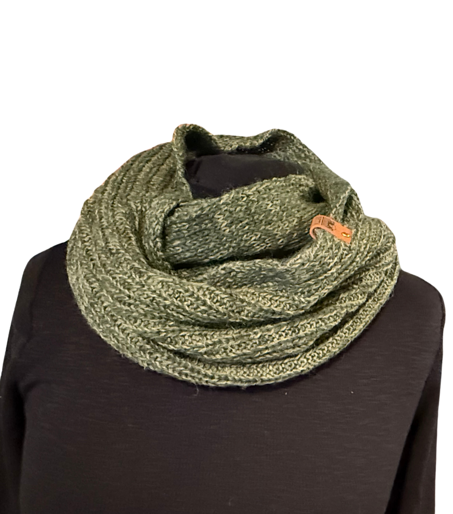 Fern Ribbed Bute Snood