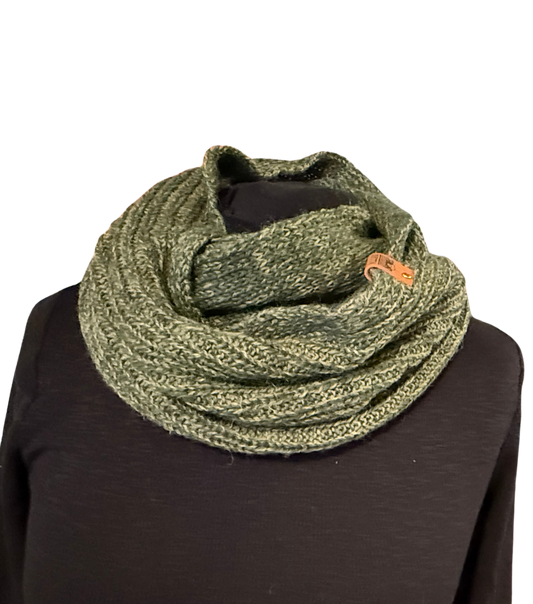 Fern Ribbed Bute Snood