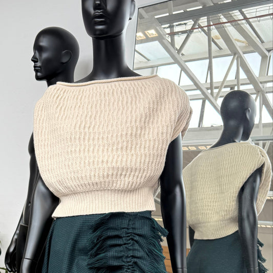 Álainn Lambswool Racked Vest