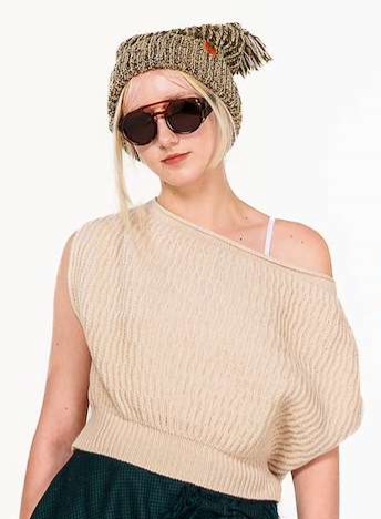 Álainn Lambswool Racked Vest