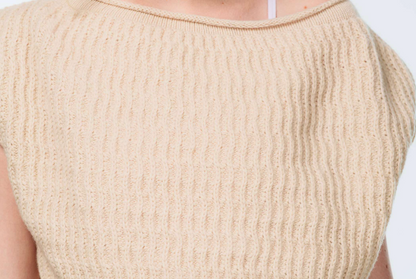 Álainn Lambswool Racked Vest