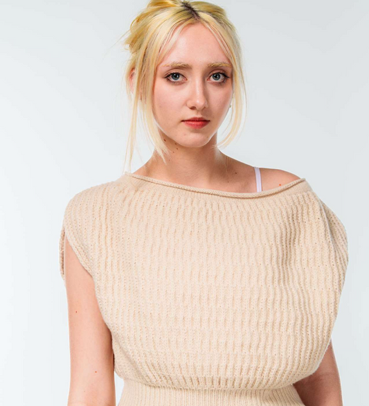 Álainn Lambswool Racked Vest